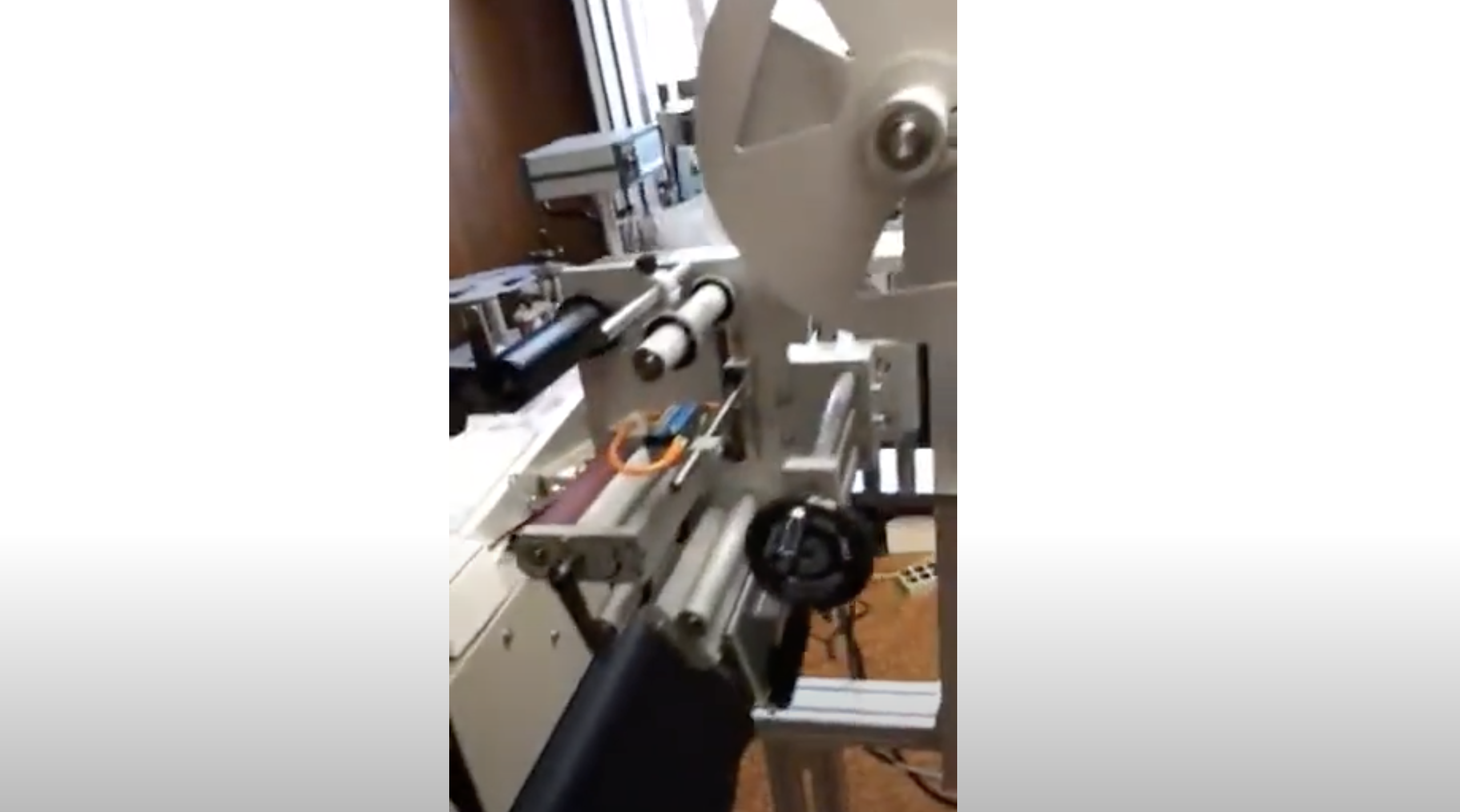 Mounting MCU Label head above conveyor